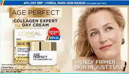 Amcal Pharmacies L Oréal Paris Age Perfect Collagen Expert Day Cream offer