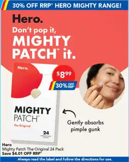 Amcal Pharmacies Hero Mighty Patch The Original offer