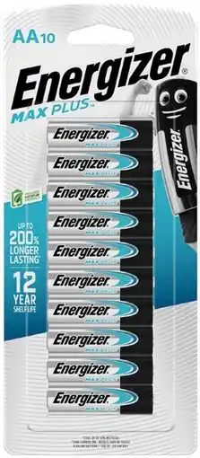 IGA Energizer Max Plus AA Batteries offer