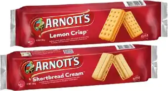 IGA Arnott’s Cream Biscuits 200‑250g Selected Varieties offer