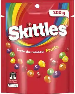 IGA Skittles Share‑200g Selected Varieties offer