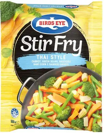 IGA Birds Eye Stir Fry Vegetables Selected Varieties offer