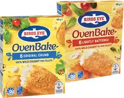 IGA Birds Eye Oven Bake Fish Fillets Selected Varieties offer