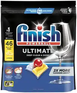 IGA Finish Ultimate Dishwashing Tablets Lemon offer