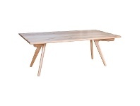 LivingStyles Wade Tasmanian Oak Dining Table, 240cm offer