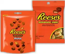 IGA Reese’s Chocolate Share Bag 120‑150g Selected Varieties offer