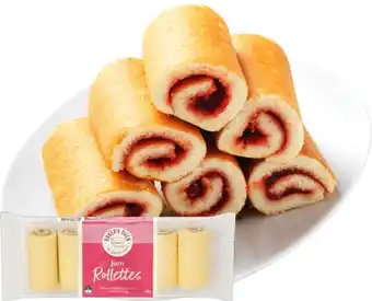 IGA Baker’s Oven Jam or Chocolate Rollettes 250g offer
