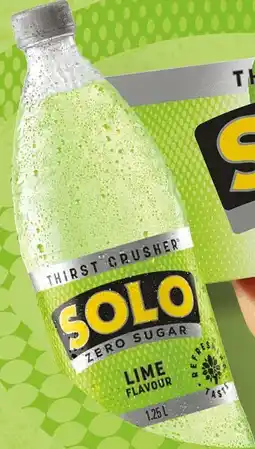 IGA Solo or Pepsi 1.25 Litre Selected Varieties offer