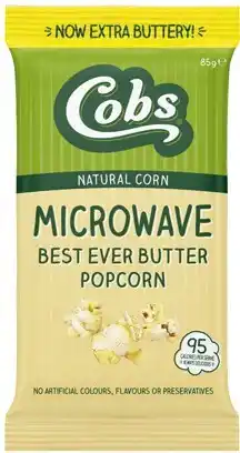 IGA Cobs Microwave Pop Corn Selected Varieties offer