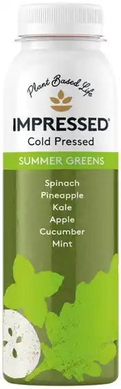 IGA Impressed Cold Pressed Juice Selected Varieties offer