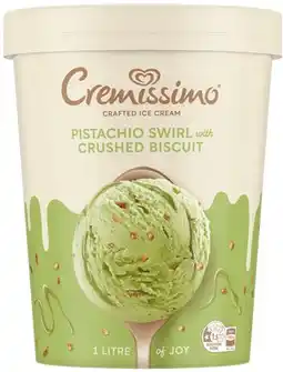 IGA Streets Cremissimo Ice Cream Selected Varieties offer
