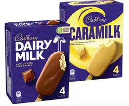 IGA Cadbury Ice Cream Sticks Selected Varieties offer
