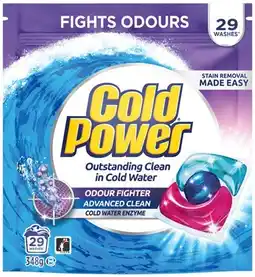 IGA Cold Power Laundry Capsules Selected Varieties offer