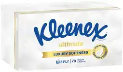 IGA Kleenex Ultimate Luxury Softness Facial Tissues 6 Ply offer