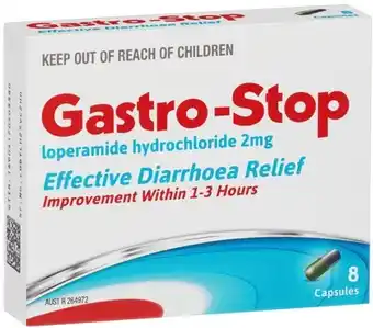 IGA Gastro‑Stop Diarrhoea Relief Capsules offer