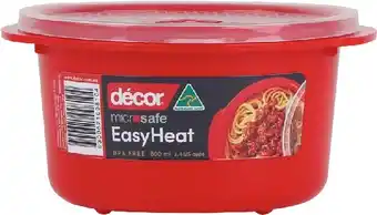 IGA Décor Microsafe Round Container offer