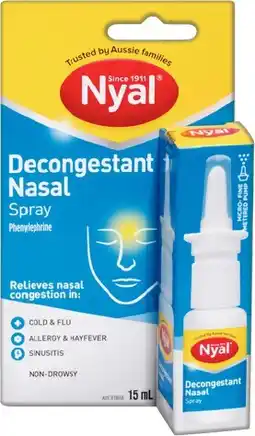 IGA Nyal Decongestant Nasal Spray offer