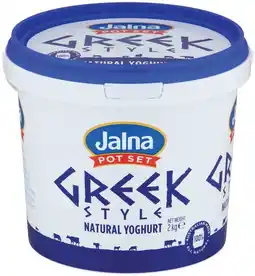 IGA Jalna Pot Set Greek Style Yoghurt Selected Varieties offer