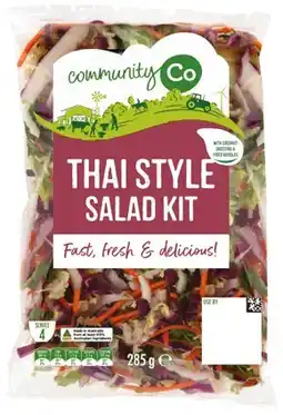 IGA Community Co Thai Style Salad Kit offer