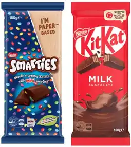 IGA Nestlé Chocolate Block Selected Varieties offer