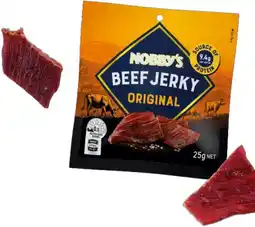 IGA Nobby’s Beef Jerky Selected Varieties offer