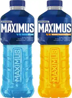 IGA Maximus Sports Drink Selected Varieties offer