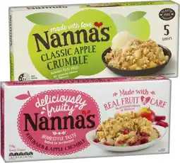 IGA Nanna’s Fruit Crumble Selected Varieties offer