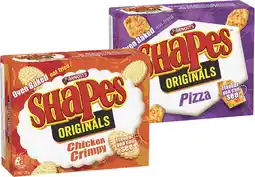 IGA Arnott’s Shapes 120-190g or Savoy Mini 170g Selected Varieties offer