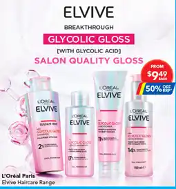 Amcal Pharmacies L Oréal Paris Elvive Haircare Range offer