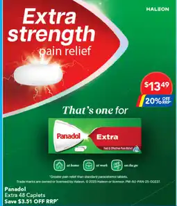 Amcal Pharmacies Panadol offer