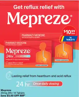 Amcal Pharmacies Mepreze offer