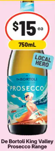 IGA De Bortoli King Valley Prosecco Range offer