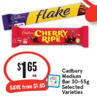 Cadbury Medium Bar