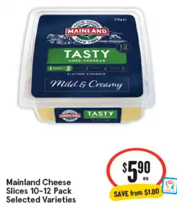 IGA Mainland Cheese Slices offer