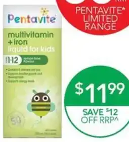 Terry White Multivitamin Iron Liquid offer