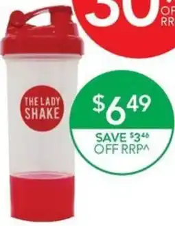 Terry White The Lady Shake offer