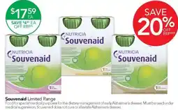 Terry White Souvenaid Limited Range offer