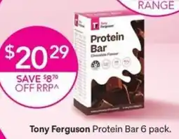 Terry White Tony Ferguson Protein Bar offer