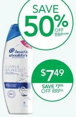 Terry White Head & Shoulders offer