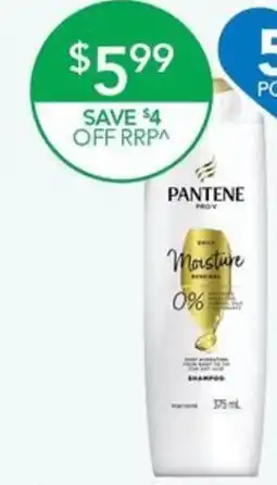 Terry White Pantene Daily Moisture Renewal Shampoo offer