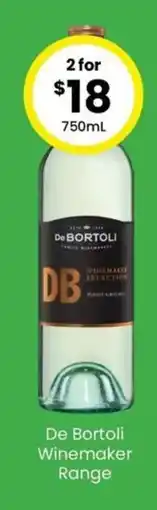 The Bottle O De bortoli winemaker range offer