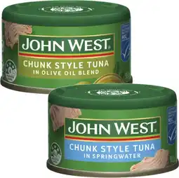 Coles John West Tuna offer
