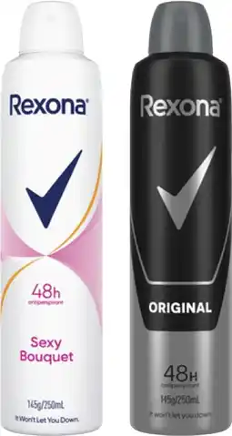 Coles Rexona 48 Hr Aerosol Deodorant offer