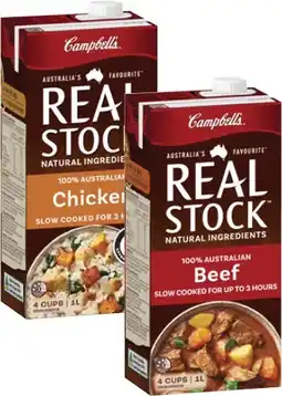 Coles Campbell's Real Stock offer