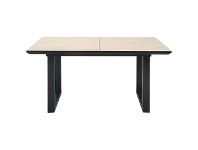 LivingStyles Macias Tempered Glass Topped Extension Dining Table, 160-200cm offer