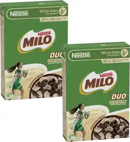 Coles Nestlé Milo Duo Cereal offer