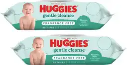 Coles Huggies Baby Wipes-80 Pack offer