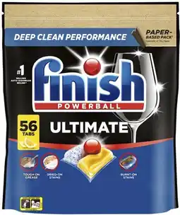 Coles Finish Ultimate Dishwashing Tablets offer
