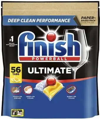 Coles Finish Ultimate Dishwashing Tablets offer
