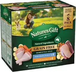 Coles Nature's Gift Grainfree Dog Food offer
